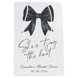 Sacola Para Presentes Média Arco Preto Chás de Panela