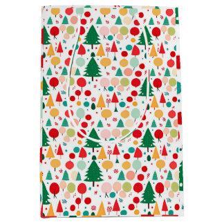 Sacola Para Presentes Média Artesanato de Natal