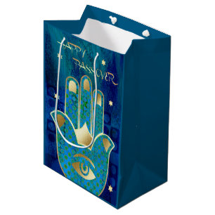 Sacola Para Presentes Média As bolsas afortunadas felizes do presente do