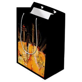 SACOLA PARA PRESENTES MÉDIA AS CORDAS DE SOL