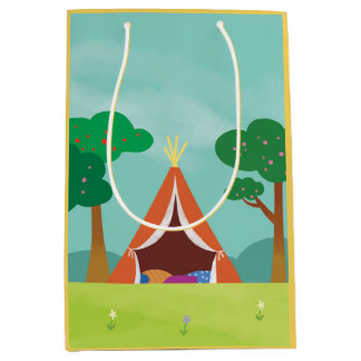 Sacola Para Presentes Média Ataque A Prevista Goodie De Aniversário / Sacos De