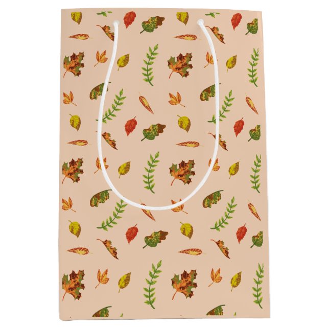 Sacola Para Presentes Média Autumn Breeze Gift Bag (Frente)