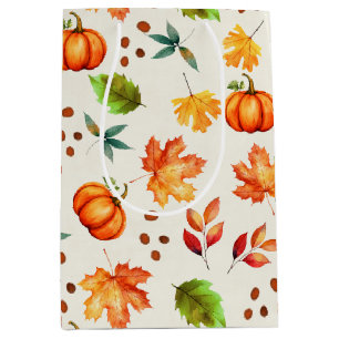 Sacola Para Presentes Média Autumn Spice
