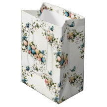 Aves de Páscoa Aquáticas e Primavera Floral