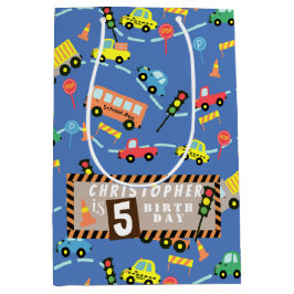 Sacola Para Presentes Média Azul de transporte