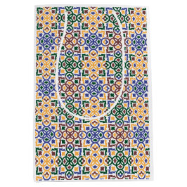 Sacola Para Presentes Média Azulejos Andaluzes 3