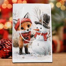 Baby Fox e Snowman