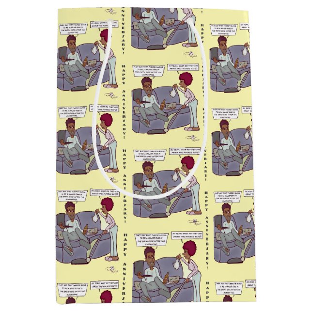 Sacola Para Presentes Média Bag de presente de taxa de divórcio (Frente)