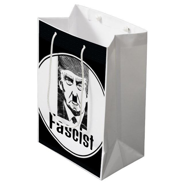 Sacola Para Presentes Média Bag de Presente Fascista (Frente inclinada)