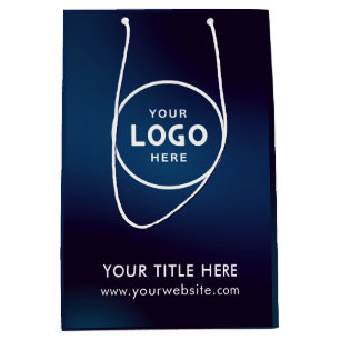 Sacola Para Presentes Média Bag de presentes moderno de negócios simples minim