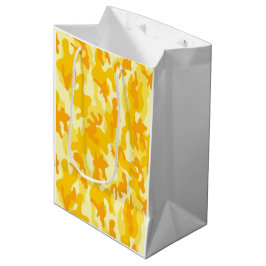 Sacola Para Presentes Média Bag de presentes multipropósito amarelo-Ouro brilh