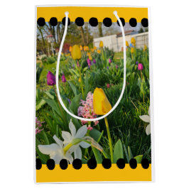 Sacola Para Presentes Média Bag de presentes personalizada floral