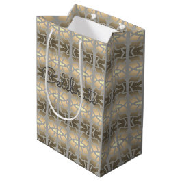 Sacola Para Presentes Média Bag Elegante De Papel Médio