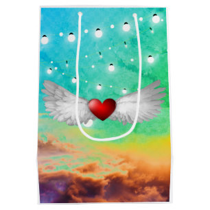 Sacola Para Presentes Média Bag ORIGINAL ART WINGT HEAT Gift