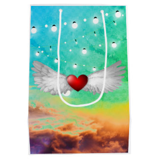 Sacola Para Presentes Média Bag ORIGINAL ART WINGT HEAT Gift