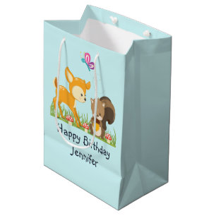Sacola Para Presentes Média Bairro de Cartoon Creatures Cartoon