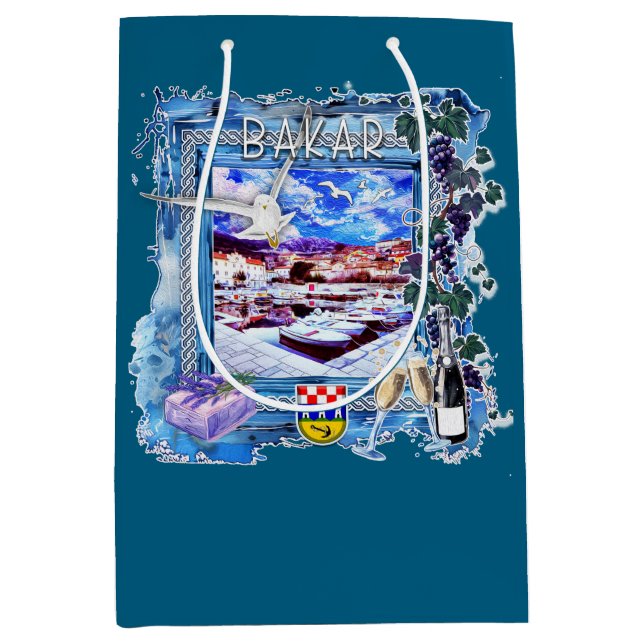 Sacola Para Presentes Média Bakar (Frente)