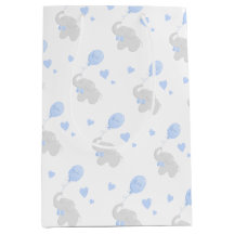 Balão de Elefante Chá de fraldas Bonito de Present