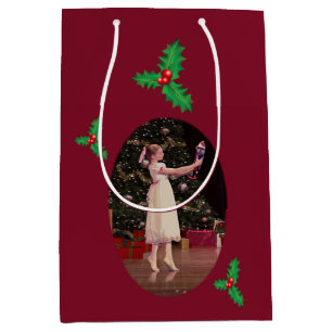 Sacola Para Presentes Média Balé do Natal do Nutcracker