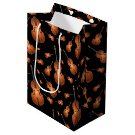 Sacola Para Presentes Média Banda de Jazz, Professora de Música Musical de Bas