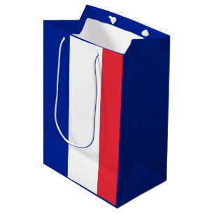 Sacola Para Presentes Média Bandeira da França