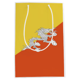 Sacola Para Presentes Média Bandeira do butano