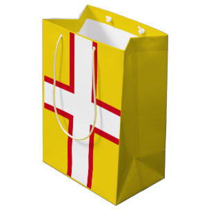 Sacola Para Presentes Média Bandeira do Presente Dorset