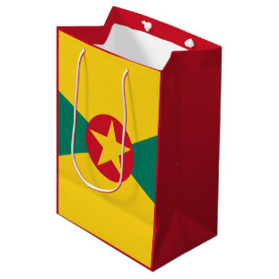 Sacola Para Presentes Média Bandeira granadina