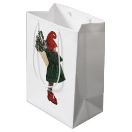 Sacola Para Presentes Média Bandeja de Natal presente