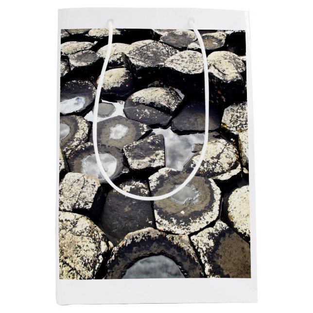 Sacola Para Presentes Média Basalt Formations Giant’s Causeway (Frente)