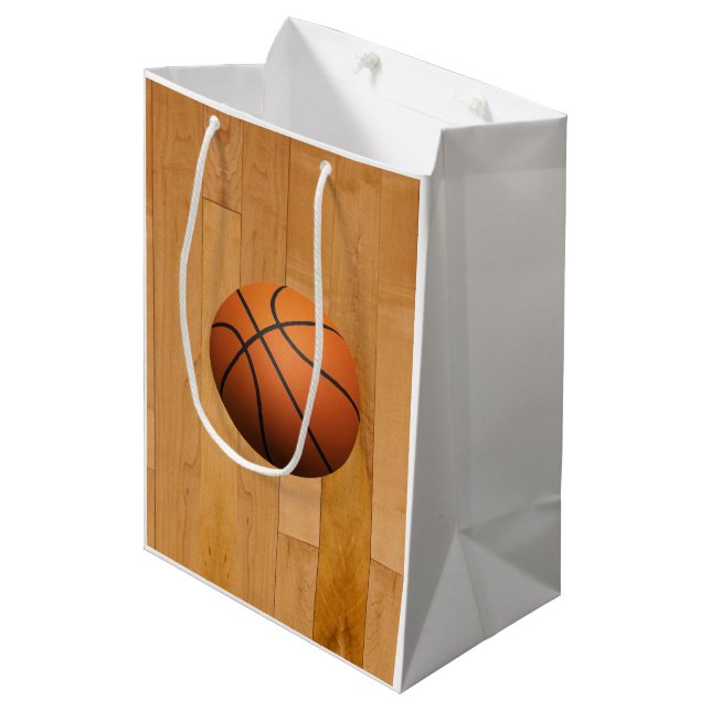 Sacola Para Presentes Média Basquetebol (Frente inclinada)