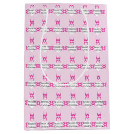 Sacola Para Presentes Média Batismo abençoado