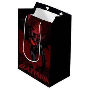 Sacola Para Presentes Média Batman Crimson Leap