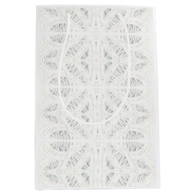 Sacola Para Presentes Média BATTENBURG LACE - Saco médio para presentes (Frente)