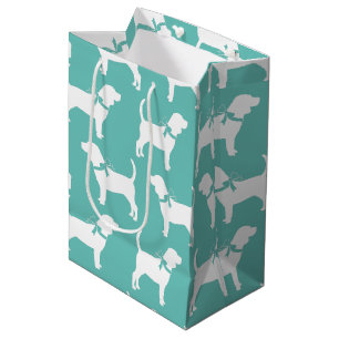 Sacola Para Presentes Média Beagle Dog Puppy