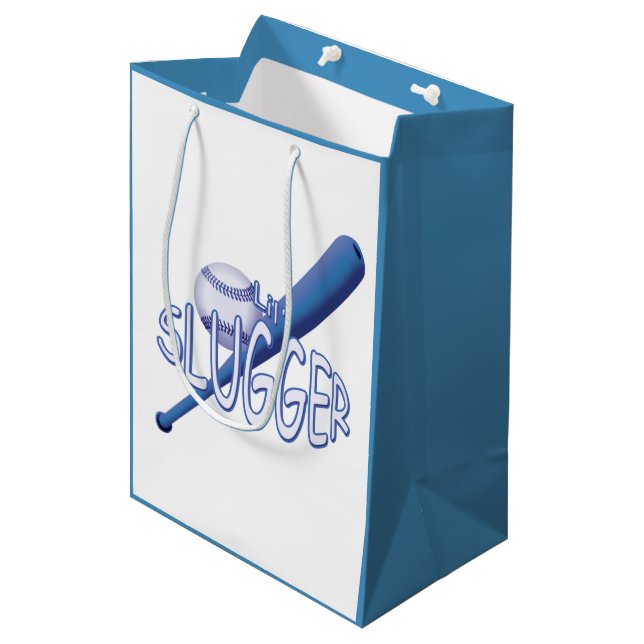 Sacola Para Presentes Média Beisebol Baby Boy MGB (Frente inclinada)