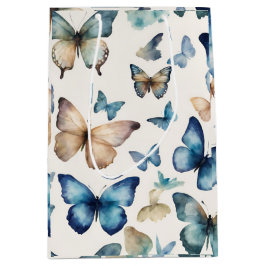 Sacola Para Presentes Média Beleza da borboleta