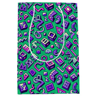 Sacola Para Presentes Média Bem-vindos aos anos 90