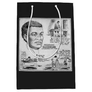 Sacola Para Presentes Média Benjamin Banneker: Cientista Negro e Revolucionári