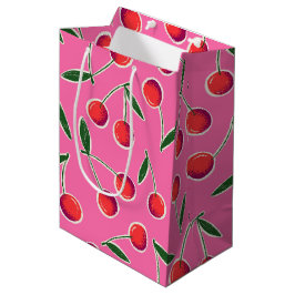 Sacola Para Presentes Média Berry Berry Birthday - Bag