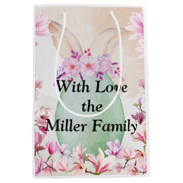 Sacola Para Presentes Média Big Easter egg green