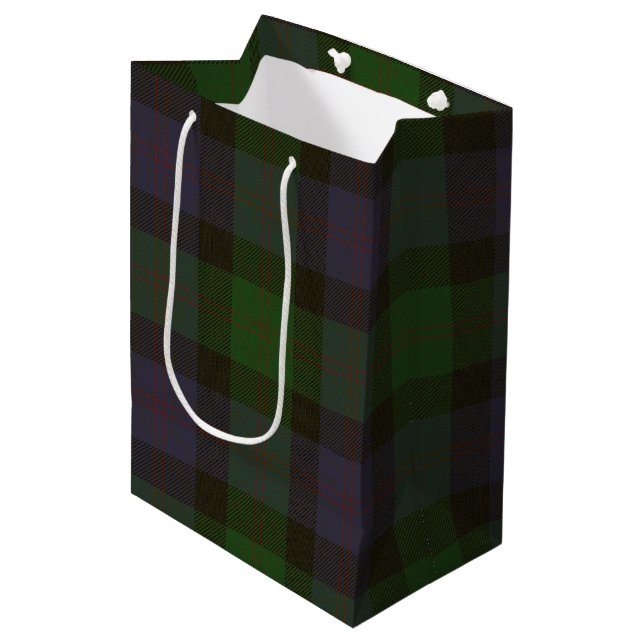 Sacola Para Presentes Média Blair Tartan (Frente inclinada)