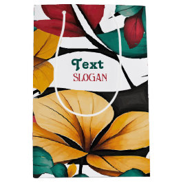 Sacola Para Presentes Média Blogues Brilhantes