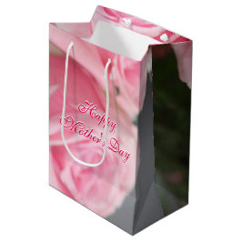 Sacola Para Presentes Média Blogues de Rosa de jardim