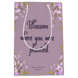 Sacola Para Presentes Média Blossom Blumen Vintage Mel Mae Schmidt Stationery