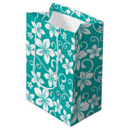 SACOLA PARA PRESENTES MÉDIA BLUE HAWAII (TEAL)