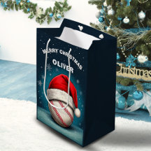 Bola de Beisebol Chapéu Vermelho do Papai Noel Nom