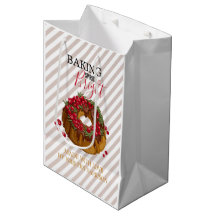 Bolo de Natal Fofo Listrado