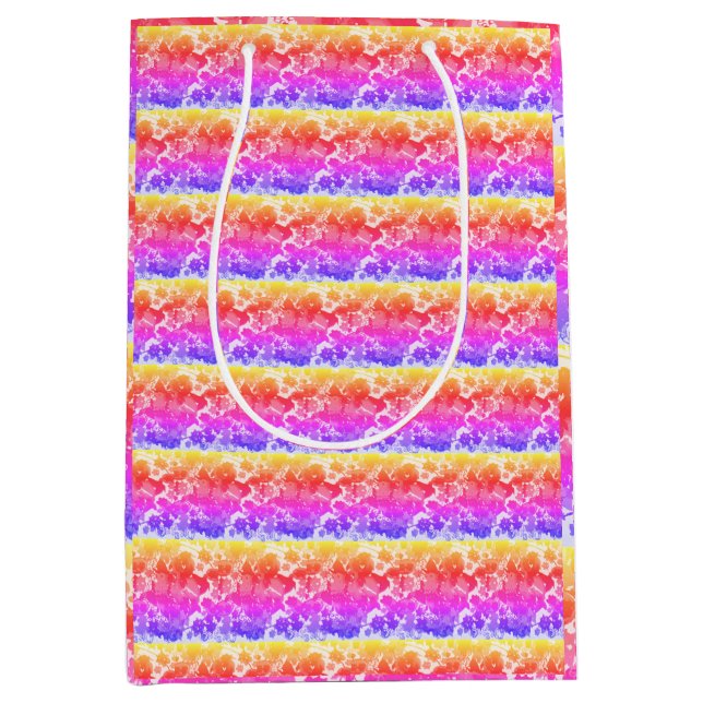 Sacola Para Presentes Média Bolsa de Presente da Noite do Sol (Frente)