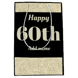 Sacola Para Presentes Média bolsa de presente de aniversário personalizado e n